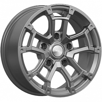 Диск SKAD Барахас 7x16 5x139,7 ET15 DIA 98,5 Графит