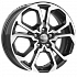 Диск iFree KC892 (ZV 17_Creta) 6,5x17 5x114,3 ET49 67,1 Алмаз черный