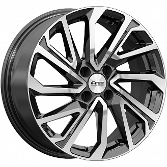 Диск iFree Неом (Lada Iskra) (КС1172-06) 6,5x16 4x100 ET45 60,1 Алмаз черный