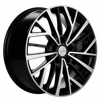 Диск KHW 1717 7x17 5x114,3 ET39 60,1 Black-FP (Toyota RAV4) (Цилиндр)
