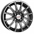 Диск K&K Сиеста 6x15 4x100 ET45 DIA 67,1 Алмаз черный