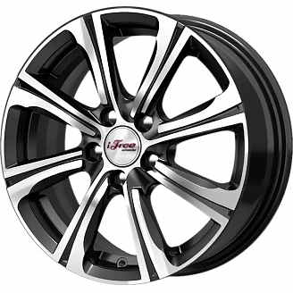 Диск iFree Апероль (KC862-06) 6x15 4x100 ET46 DIA 54,1 Блэк джек
