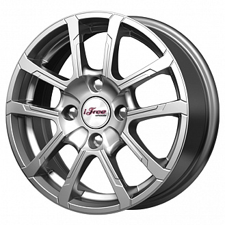 Диск iFree Слайдер (KC587-02) 5,5x14 4x100 ET38 DIA 67,1 Хай вэй