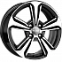 Диск iFree KC777 (15_Solaris 1) 6x15 4x100 ET48 54,1 Алмаз черный